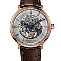 Aerowatch Aerowatch Heritage 67975 RO01 SQ  67975 RO01 SQ механические мужские часы серебристый циферблат, браслет кожаный — вид спереди