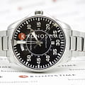 Hamilton Hamilton Khaki Aviation Pilot Day Date Auto H64615135 механические мужские часы часы крупный план черный циферблата