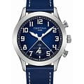 Certina Certina DS Pilot C024.617.16.042.00  C0246171604200 кварцевые мужские часы синий циферблат, браслет нержавеющая сталь — вид спереди
