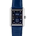 Epos Epos Ladies 8002.702.20.86.16  8002.702.20.86.16 кварцевые женские часы черный циферблат, браслет кожаный — вид спереди