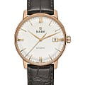 Rado Rado Coupole Classic Automatic R22861065 Classic R22861065 механические мужские часы шампань циферблат, браслет кожаный — вид спереди