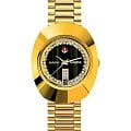 Rado Rado The Original Automatic R12413583 Automatic R12413583 механические мужские часы черный циферблат, браслет нержавеющая сталь с pvd-покрытием — вид спереди