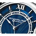 Stuhrling Stuhrling Heritage Depthmaster 1001.02 , наручные мужские часы фото под углом