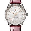 Breitling Breitling Navitimer Automatic 32 A77320E61A2P2  A77320E61A2P2 механические мужские часы бежевый циферблат, браслет кожаный — вид спереди
