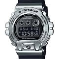 Casio Casio G-Shock GM-6900U-1DR GM GM-6900U-1 электронные мужские часы черный циферблат, браслет пластик — вид спереди