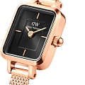 Daniel Wellington Daniel Wellington Quadro Mini Melrose Onyx DW00100647 , наручные женские часы фото под углом