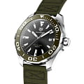 TAG Heuer TAG Heuer Aquaracer WAY101L.FC8222, aquaracer швейцария мужские часы на браслете тканевый боковой вид