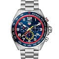 TAG Heuer TAG Heuer Formula 1 x Red Bull Racing CAZ101AL.BA0842  CAZ101AL.BA0842 кварцевые мужские часы синий циферблат, браслет нержавеющая сталь — вид спереди