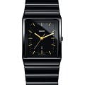 Rado Rado Ceramica R21700182  R21700182 кварцевые мужские часы черный циферблат, браслет высокотехнологичная керамика — вид спереди