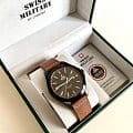 Swiss Military by Chrono SMA34077.12 мужские часы застежка крупным планом