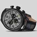 Оригинальные часы Aviator Aviator Airacobra P45 Chrono V.2.25.5.174.4 кварцевые калибр механизма ronda 5040.d общий вид