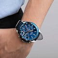 Festina Festina Timeless Chrono F20561/3 кварцевые мужские часы часы крупный план синий циферблата