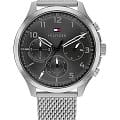 Tommy Hilfiger Tommy Hilfiger Multifunction 1791851  1791851 кварцевые мужские часы серый циферблат, браслет нержавеющая сталь — вид спереди