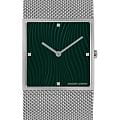 Jacques Lemans Jacques Lemans Design Collection 1-2094G  1-2094G кварцевые женские часы зеленый циферблат, браслет нержавеющая сталь — вид спереди
