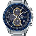 Casio Casio Edifice EQS-900BCD-2A EQS EQS-900BCD-2A кварцевые мужские часы синий циферблат, браслет нержавеющая сталь — вид спереди
