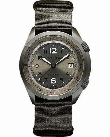 Hamilton Khaki Aviation Pilot Pioneer Aluminium H80405865