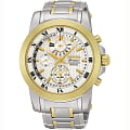 Seiko Seiko SPC162P1  SPC162P1 кварцевые мужские часы серебристый циферблат, браслет сталь c pvd покрытием — вид спереди