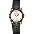 Hamilton Hamilton Jazzmaster Performer Auto H36225770  H36225770 механические мужские часы  белый циферблат, браслет кожаный — вид спереди