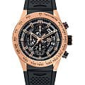 TAG Heuer TAG Heuer Carrera CAR2A5B.FT6044  CAR2A5B.FT6044 механические мужские часы черный циферблат, браслет каучук — вид спереди
