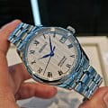 Seiko Seiko Presage SRPF49J1 механические женские часы часы крупный план белый циферблата