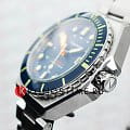 Spinnaker Spinnaker Dumas SP-5081-GG механические мужские часы часы крупный план синий циферблата