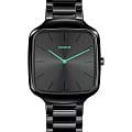 Rado Rado True Square Thinline x Les Couleurs Le Corbusier R27054152  R27054152 кварцевые мужские часы черный циферблат, браслет высокотехнологичная керамика + титан — вид спереди