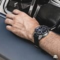 Maurice Lacroix Maurice Lacroix Pontos Chronograph 43mm PT6038-SSL2H-430-C механические мужские часы часы крупный план синий циферблата