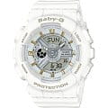 Casio Casio Baby-G BA-110GA-7A1  BA-110GA-7A1 кварцевые женские часы белый циферблат, браслет пластик — вид спереди