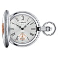 Tissot Tissot Double Savonnette Mechanical T865.405.99.038.00  T8654059903800 механические мужские часы серебристый циферблат, браслет не выбрано — вид спереди