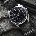 Оригинальные часы Hamilton Hamilton Khaki Aviation Pilot Pioneer Chrono Quartz H76522931 кварцевые калибр механизма  общий вид