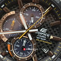 Casio Casio Edifice EQS-900PB-1A, edifice япония мужские часы на браслете каучук боковой вид