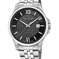 Candino Candino Automatic Gents C4768/4  C4768/4 механические мужские часы черный циферблат, браслет нержавеющая сталь — вид спереди