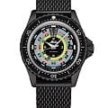 Mido Mido Ocean Star Decompression Timer 1961 Limited Edition M026.807.33.051.00  M0268073305100 механические мужские часы черный циферблат, браслет нержавеющая сталь с pvd-покрытием — вид спереди