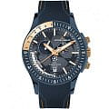 Jacques Lemans Jacques Lemans U-44A  U-44A кварцевые мужские часы серый циферблат, браслет кожа + текстиль — вид спереди