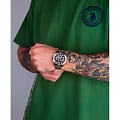 Slazenger Slazenger Multifunction SL.09.2035.2.04 кварцевые мужские часы часы, крупный план черный циферблат