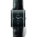 Rado Rado Integral R20484715  R20484715 кварцевые мужские часы черный циферблат, браслет кожаный — вид спереди