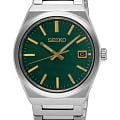 Seiko Seiko Conceptual Series Dress SUR601P1  SUR601P1 кварцевые мужские часы зеленый циферблат, браслет нержавеющая сталь — вид спереди