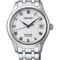 Seiko Seiko Presage SRPF49J1  SRPF49J1 механические женские часы белый циферблат, браслет нержавеющая сталь — вид спереди