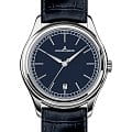 Jacques Lemans Jacques Lemans Classic 1-2187C  1-2187C кварцевые мужские часы синий циферблат, браслет кожаный — вид спереди