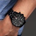 Swiss Military by Chrono Swiss Military by Chrono SM34081.04 кварцевые мужские часы часы крупный план черный циферблата