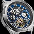 Stuhrling Stuhrling Navigator 1012.03 механические мужские часы часы крупный план синий циферблата