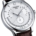 Tissot Tissot Tradition Perpetual Calendar T063.637.16.037.00 t-classic швейцарские мужские часы на браслете кожаный боковой вид
