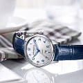 Aerowatch Aerowatch Les Grandes Classiques 60996 AA01  швейцарские мужские часы на браслете кожаный боковой вид