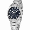 Jacques Lemans Jacques Lemans  42-5E  42-5E кварцевые мужские часы черный циферблат, браслет  — вид спереди