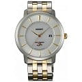 Orient Orient WF01002W (FWF01002W)  FWF01002W  мужские часы  белый циферблат, браслет  — вид спереди