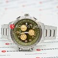 Hamilton Hamilton Khaki X-Wind GMT Chrono Quartz H77932160 кварцевые мужские часы часы крупный план зеленый циферблата