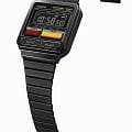 Casio Casio Vintage A120WEGG-1BDF (A120WEGG-1B) , наручные мужские часы фото под углом