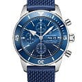 Breitling Breitling Superocean Heritage Chronograph 44 A13313161C1S1  A13313161C1S1 механические мужские часы черный циферблат, браслет нержавеющая сталь — вид спереди