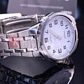 Casio Casio Collection MTP-1310PD-7B кварцевые мужские часы часы крупный план белый циферблата