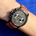 Mido Mido Multifort Chronograph Adventure M025.627.36.061.10 механические мужские часы часы крупный план коричневый циферблата